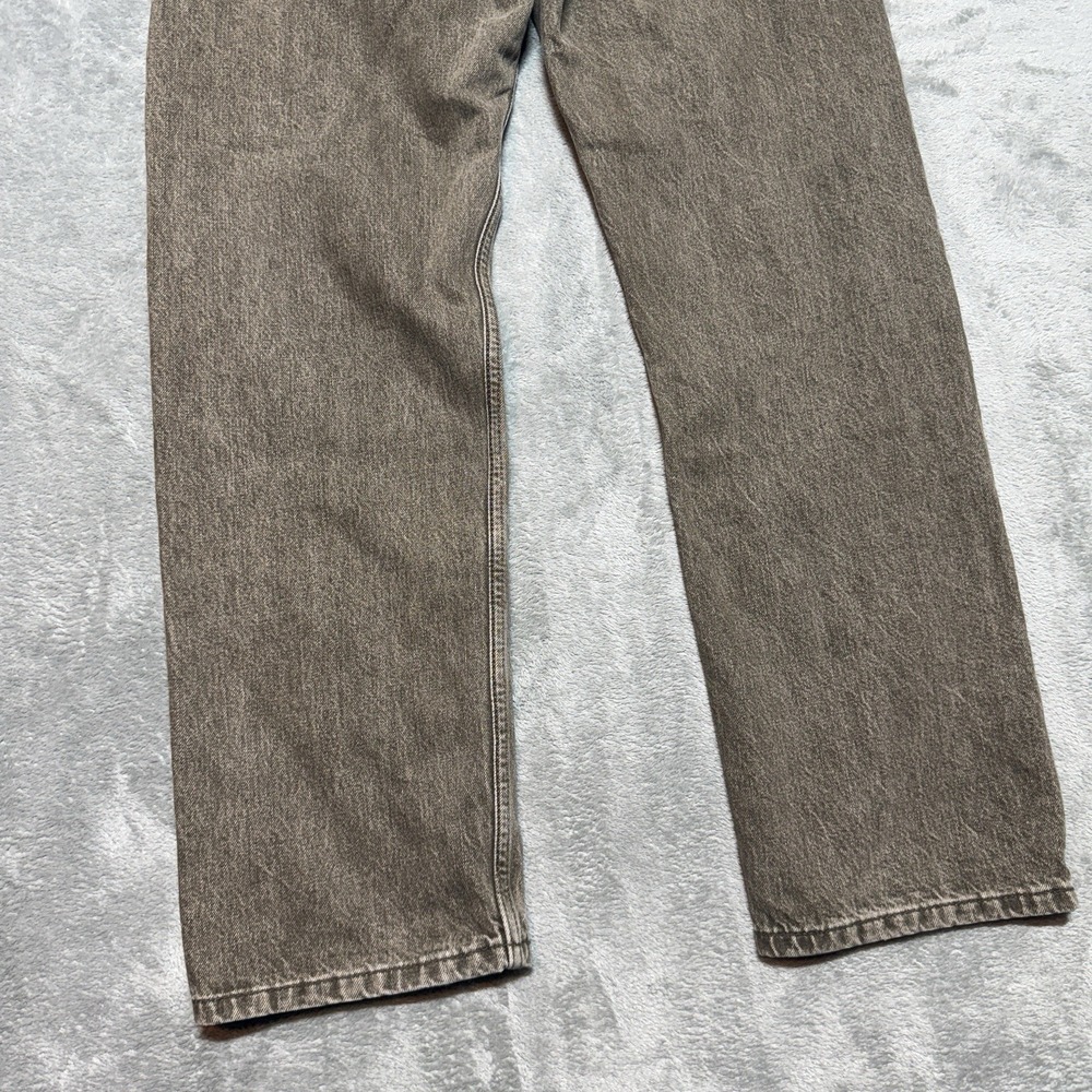 Levi's 555 Jeans Men Size 33x30 Brown Relaxed Straight Denim - Picture 2 of 11